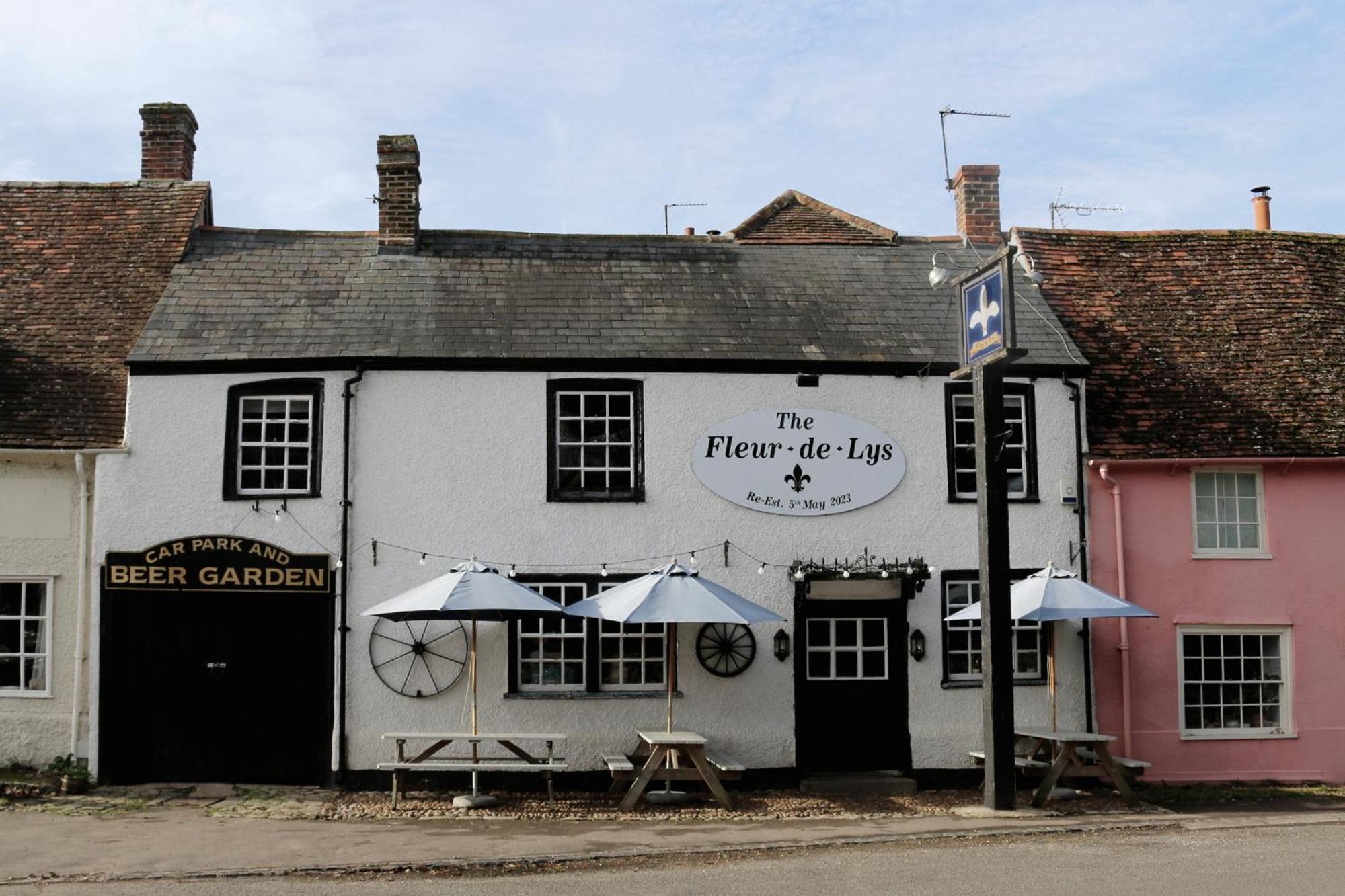 The Fleur De Lys Hotel Dorchester-on-Thames Exterior photo